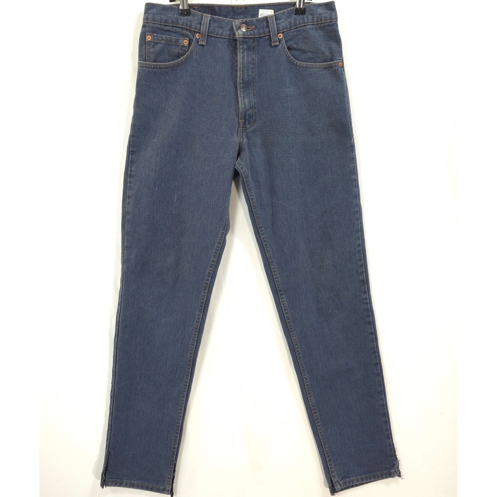 Levi's 550 Relaxed Fit Tapered Leg Blue Jeans Mens 32x34 Vintage USA Made